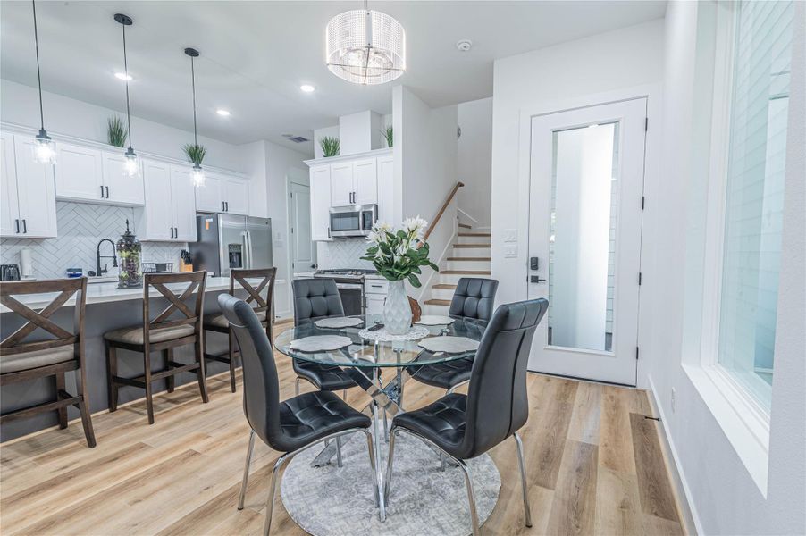 Furnished interior view inside a new home in , Houston (Image 14). Furnished interior view inside a new home in , Houston (Image 14).