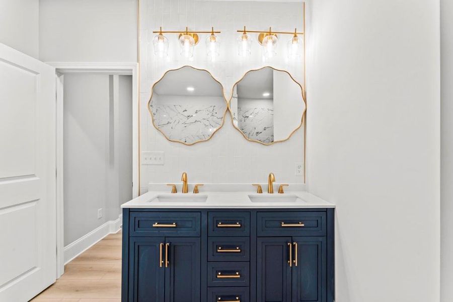 Furnished interior view inside a new home in , Atlanta (Image 16). Furnished interior view inside a new home in , Atlanta (Image 16).