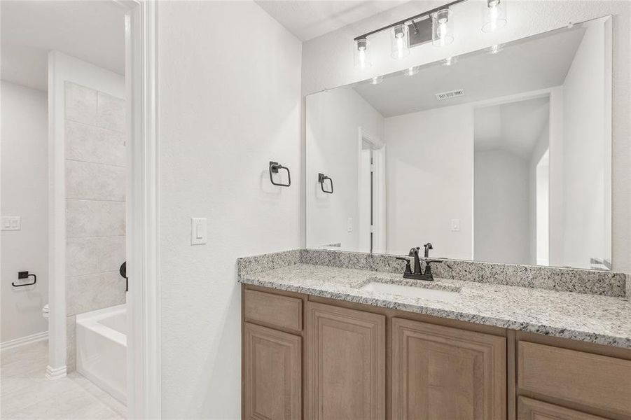 Furnished interior view inside a new home in Waterscape Classic 50s, Royse City (Image 16). Furnished interior view inside a new home in Waterscape Classic 50s, Royse City (Image 16).