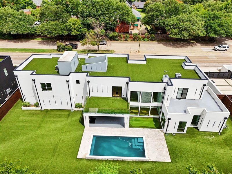 Front exterior of a new home in , Dallas, TX, highlighting curb appeal (Image 27).