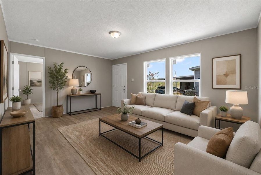 Furnished interior view inside a new home in , Astatula (Image 6).