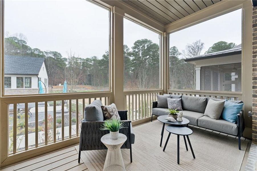 Exterior details and patio area of a home in Pendergrast Farm, Atlanta (Image 28).