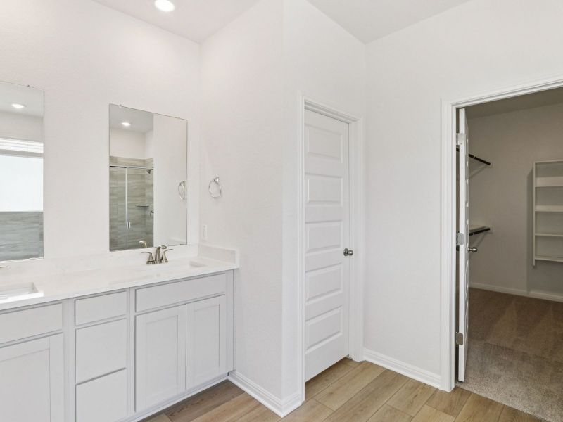 Furnished interior view inside a new home in Prairie Winds - Executive Collection, Hutto (Image 4).