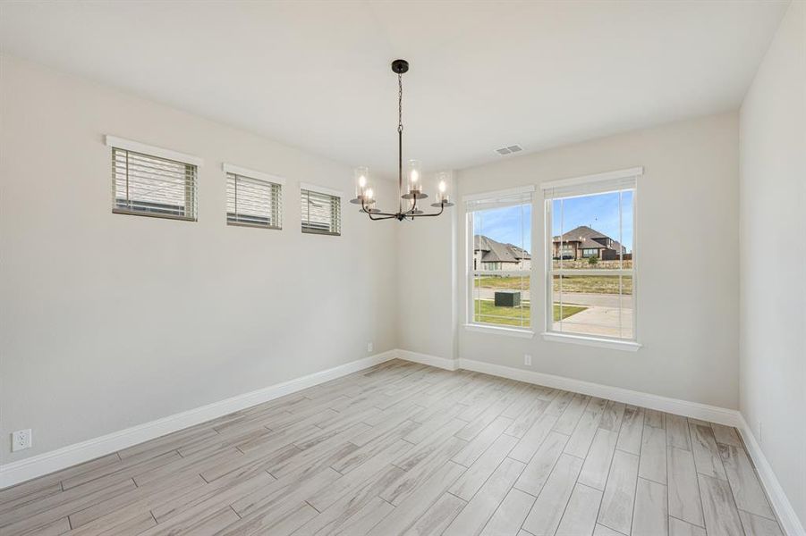 Spacious, unfurnished interior of a new home in Devonshire Classic 60-65, Forney (Image 39).