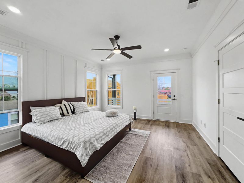 Furnished interior view inside a new home in , North Charleston (Image 36).