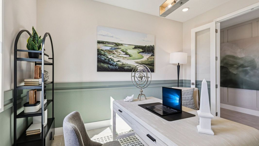 The Mangrove Study or Flex Space at Lakeside at Satilla by DRB Homes in Saint Cloud, FL