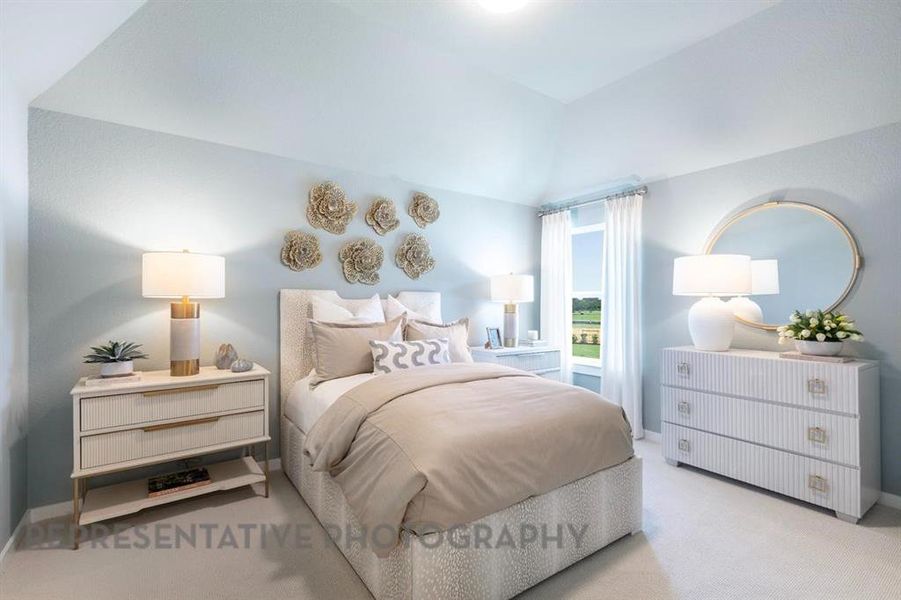 Furnished interior view inside a new home in Mustang Lakes, Celina (Image 9).
