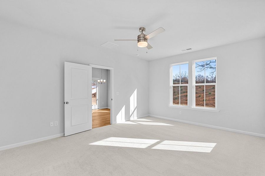 Spacious, unfurnished interior of a new home in Fieldstone, Lexington (Image 31). Spacious, unfurnished interior of a new home in Fieldstone, Lexington (Image 31).