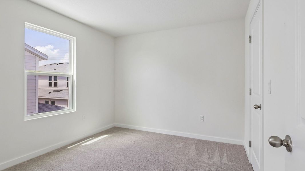 Furnished interior view inside a new home in Cyrene at Harmony, St. Cloud (Image 16). Furnished interior view inside a new home in Cyrene at Harmony, St. Cloud (Image 16).