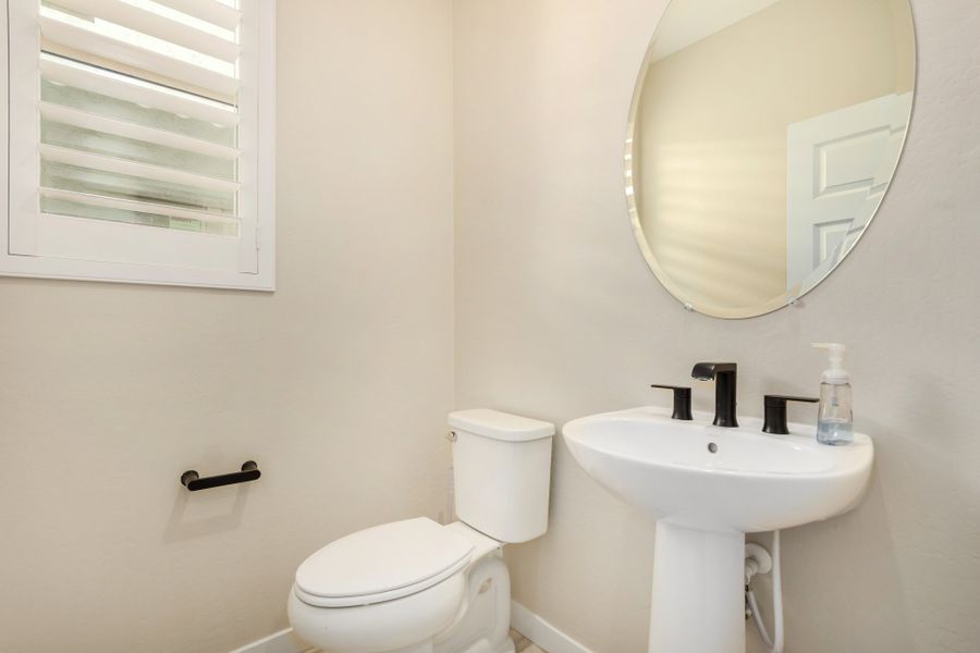 Furnished interior view inside a new home in Eastmark, Mesa (Image 8).
