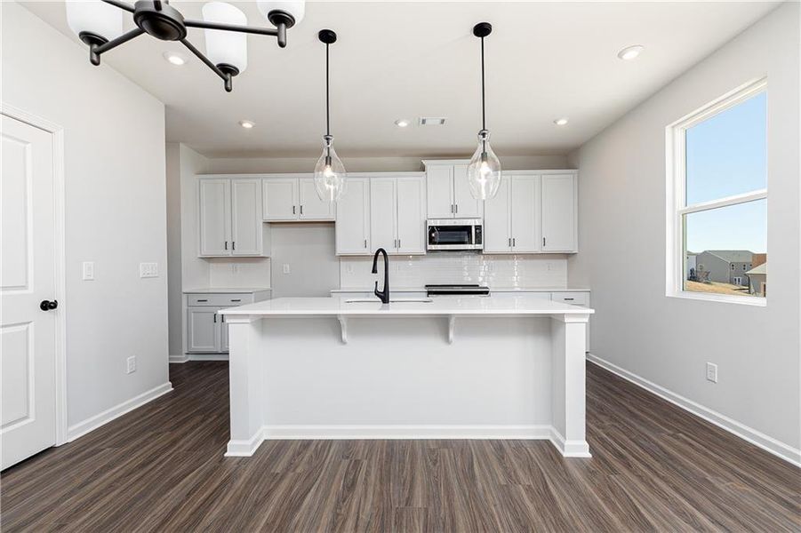 Furnished interior view inside a new home in , Powder Springs (Image 4).