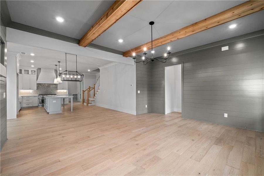 Furnished interior view inside a new home in Crossroads, Milton (Image 9).