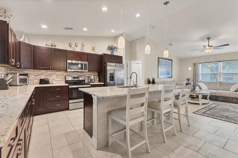 Furnished interior view inside a new home in , North Port (Image 19).
