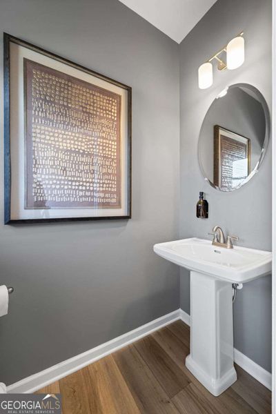 Furnished interior view inside a new home in Stonebridge North, Macon (Image 5).