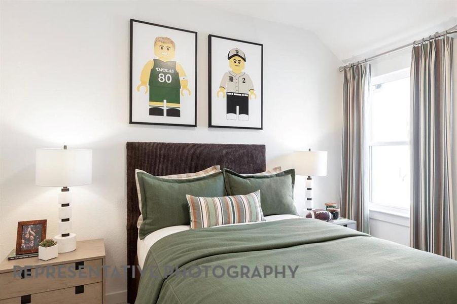 Furnished interior view inside a new home in Tavolo Park, Fort Worth (Image 16).