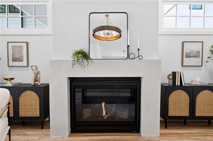Furnished interior view inside a new home in , Atlanta (Image 12).