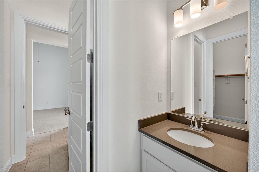Furnished interior view inside a new home in Walsh Ranch, Fort Worth (Image 10).
