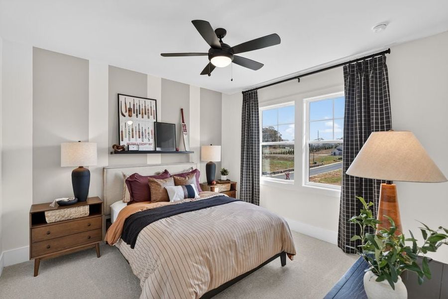 Furnished interior view inside a new home in Wayt Farm, Cumming (Image 16).