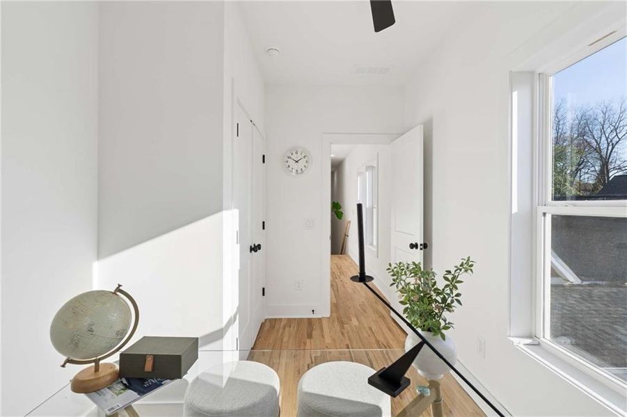 Furnished interior view inside a new home in , Atlanta (Image 36).