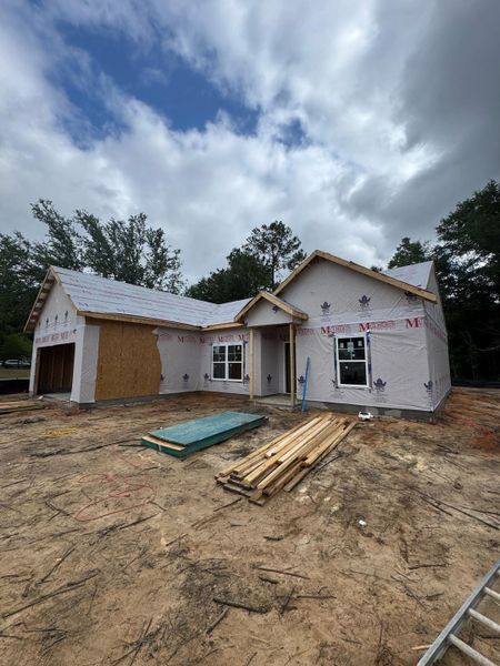 In-progress construction of a new home in , Orangeburg, SC (Image 16).