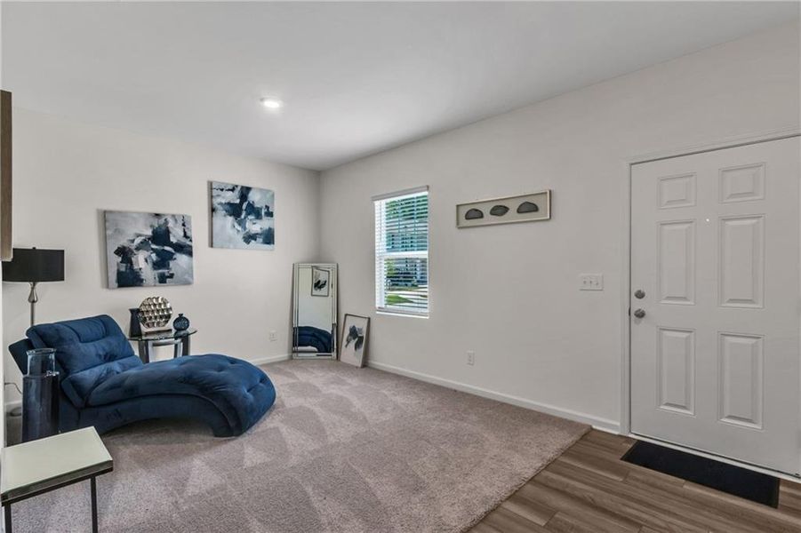 Furnished interior view inside a new home in Bentwater, Hoschton (Image 15).