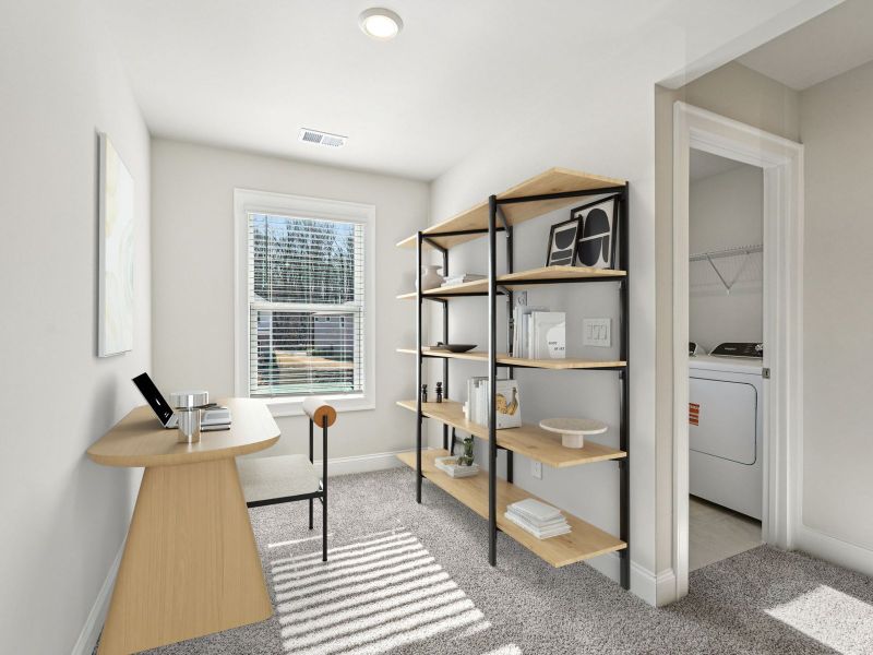 Furnished interior view inside a new home in Hemingway - Reserve Series, Cumming (Image 9).