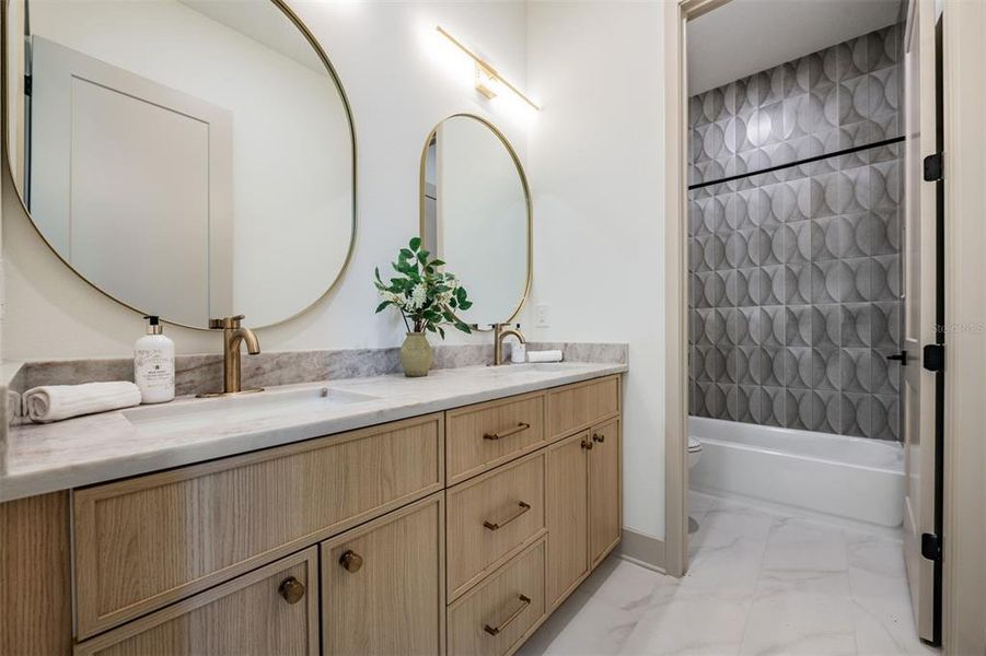 Furnished interior view inside a new home in , Tampa (Image 15).