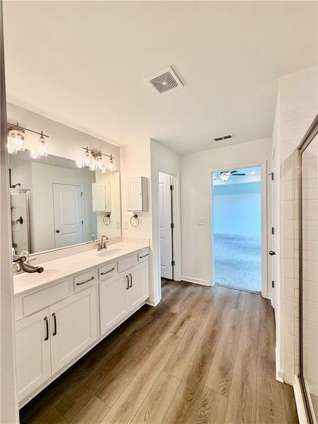 Furnished interior view inside a new home in Creekside, Dawsonville (Image 37).