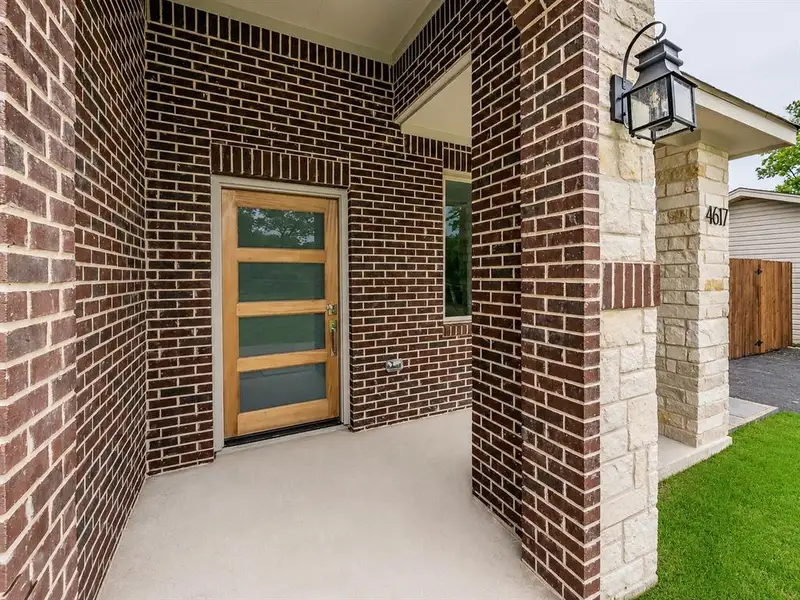 Exterior details and patio area of a home in , Fort Worth (Image 3).