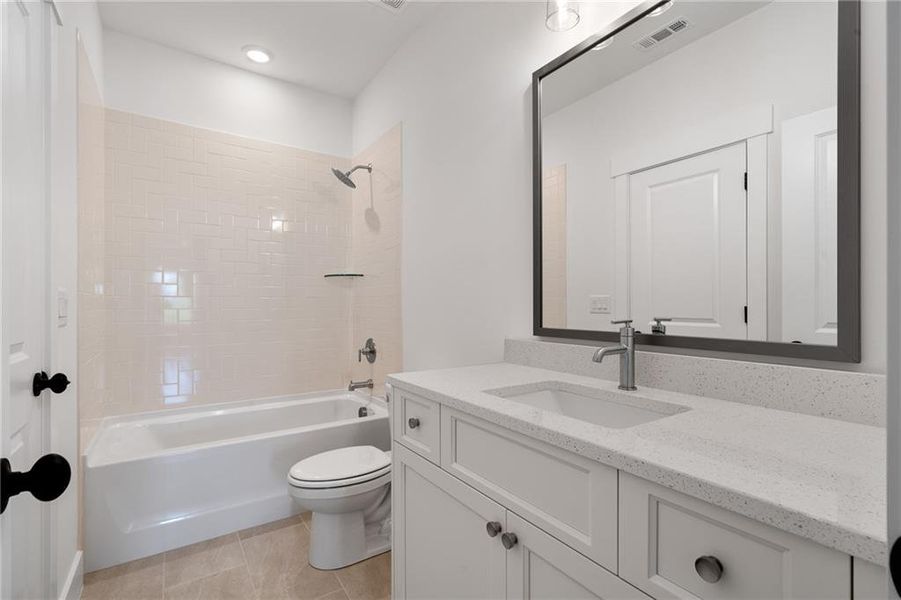 Furnished interior view inside a new home in Malone's Pond, Ball Ground (Image 5).
