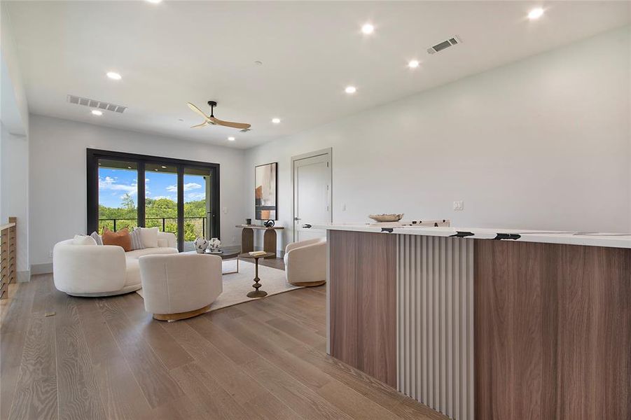 Furnished interior view inside a new home in , Sunnyvale (Image 7).