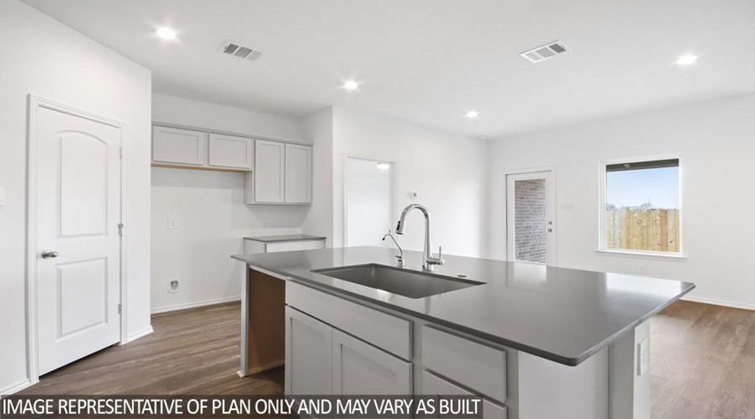 Furnished interior view inside a new home in Sunterra Lakes, Brookshire (Image 5).