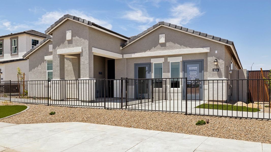 Representative exterior photo of a completed home built from the Laveen by D.R. Horton in Remington, Buckeye, AZ (Image 20).