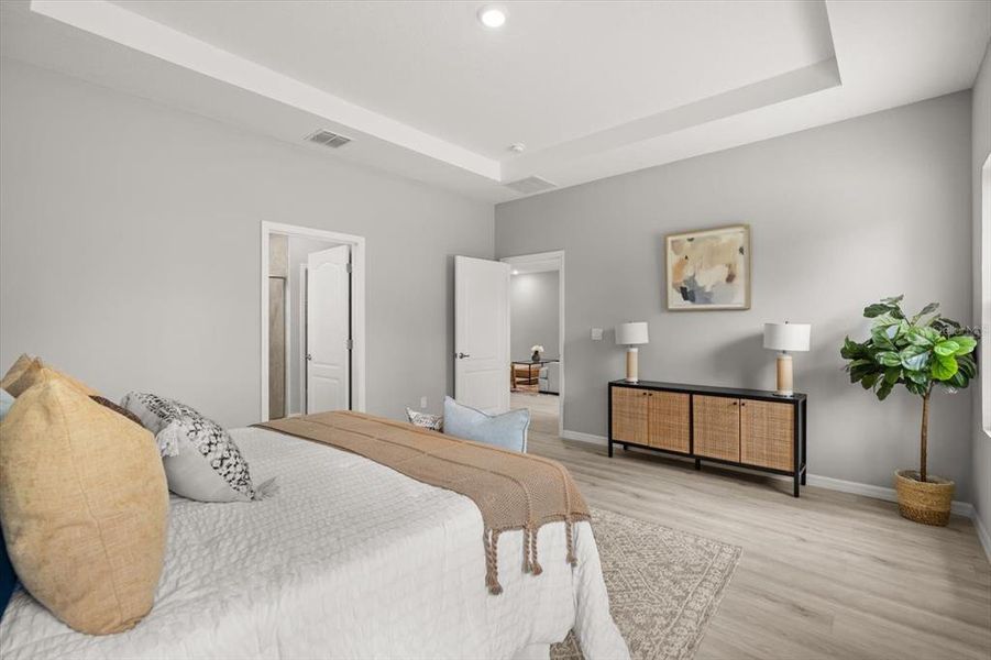 Furnished interior view inside a new home in , Sebring (Image 4). Furnished interior view inside a new home in , Sebring (Image 4).