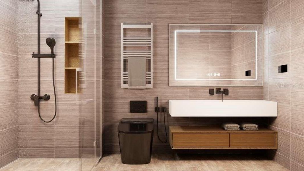 Furnished interior view inside a new home in , Ocala (Image 9).