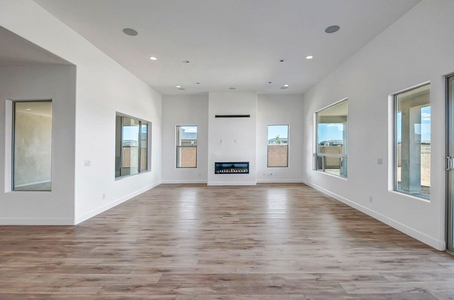 Spacious, unfurnished interior of a new home in Summit at The Dells, Prescott (Image 13). Spacious, unfurnished interior of a new home in Summit at The Dells, Prescott (Image 13).
