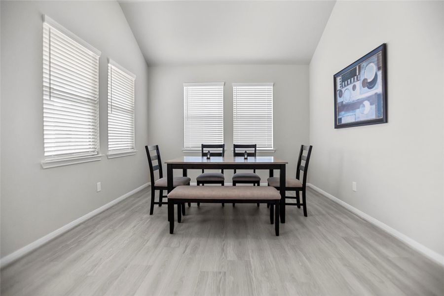Furnished interior view inside a new home in , Baytown (Image 6). Furnished interior view inside a new home in , Baytown (Image 6).