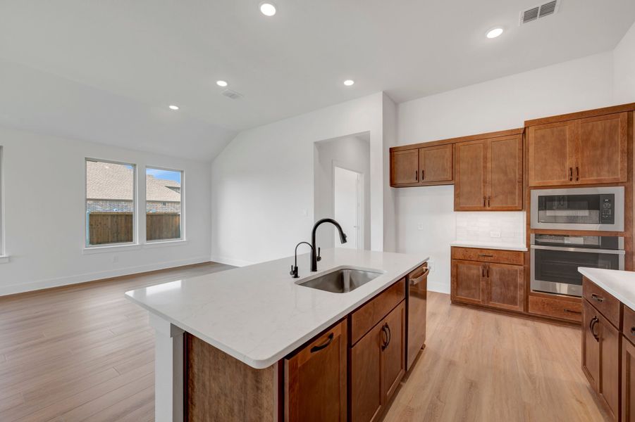 Furnished interior view inside a new home in LaPrelle, Haslet (Image 9).