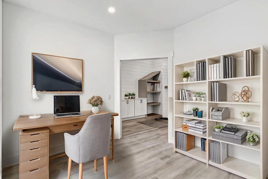 Furnished interior view inside a new home in , Bluffton (Image 8). Furnished interior view inside a new home in , Bluffton (Image 8).
