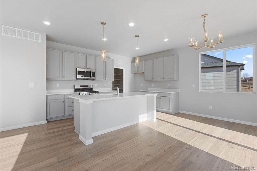 Furnished interior view inside a new home in Cherry Meadows, Brighton (Image 4).