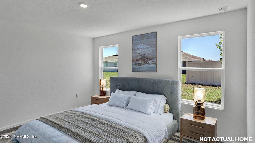 Furnished interior view inside a new home in Grand Reserve, Bunnell (Image 9).