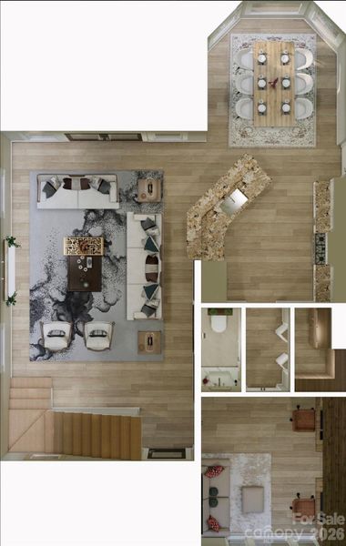 Sample of building materials used in homes in , Lenoir (Image 16).