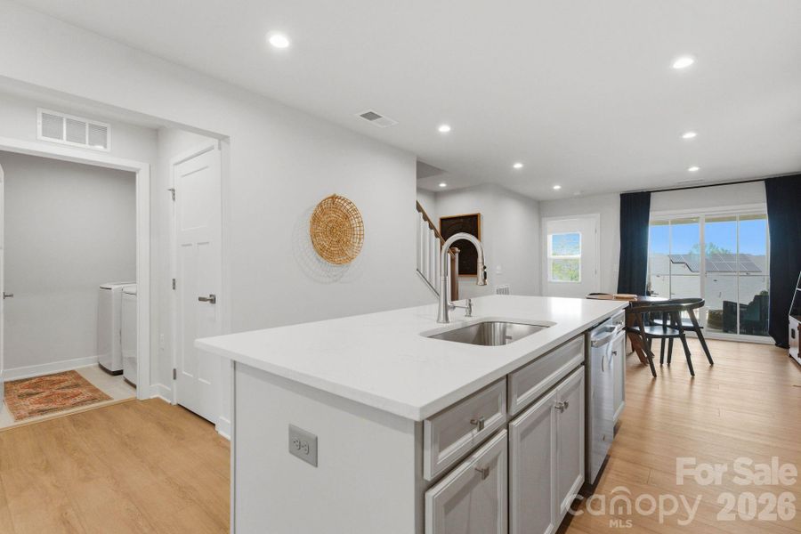 Furnished interior view inside a new home in , Troutman (Image 8).