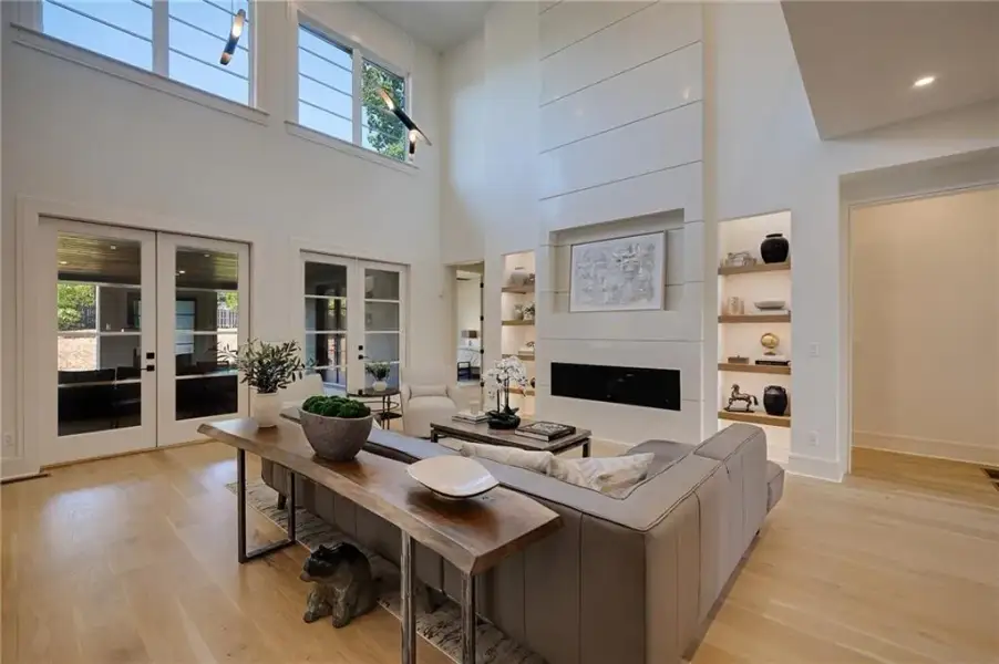 Furnished interior view inside a new home in , Sandy Springs (Image 10).