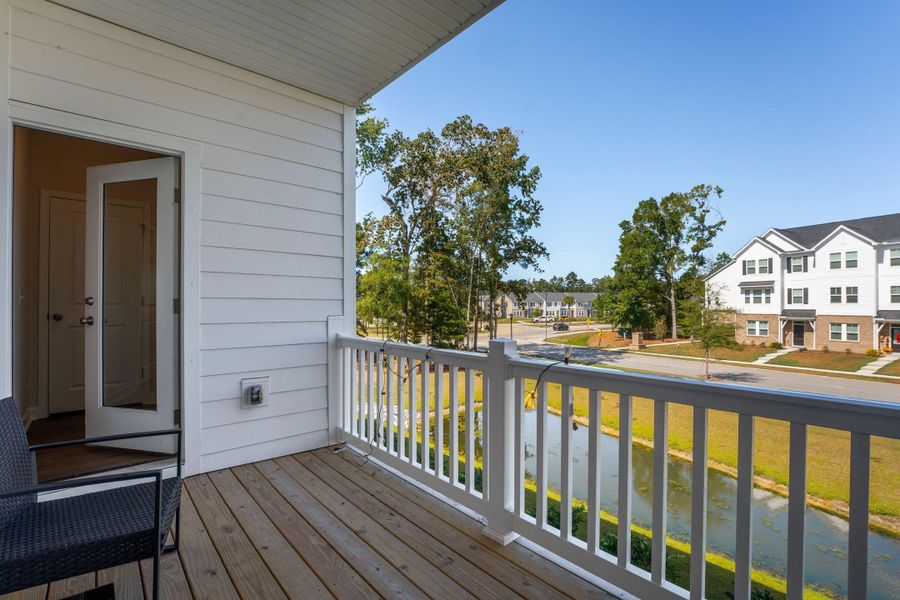 Exterior details and patio area of a home in , Summerville (Image 26).