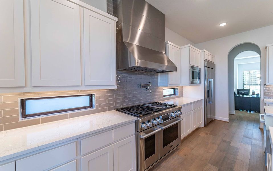 Furnished interior view inside a new home in Preserve at Lakeway, Lakeway (Image 6).