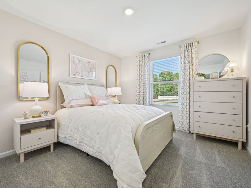 Furnished interior view inside a new home in Watkins Glen, Raleigh (Image 33).