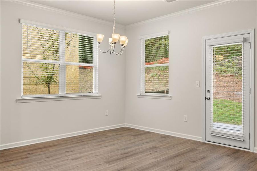 Spacious, unfurnished interior of a new home in Cascade Ridge at Niskey Lake, Atlanta (Image 12).