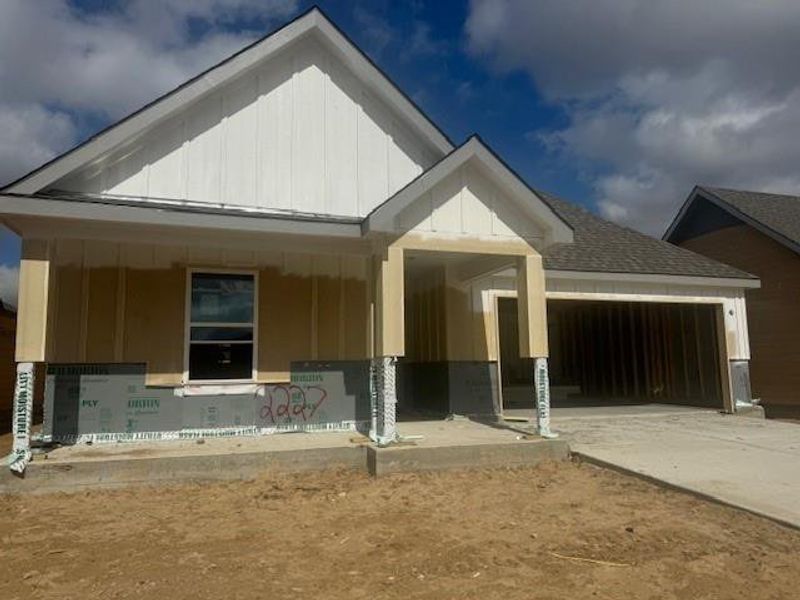 In-progress construction of a new home in Pleasant Hill, Bryan, TX (Image 17).