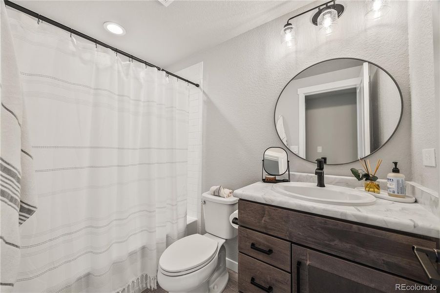 Furnished interior view inside a new home in , Monument (Image 25).